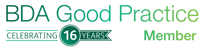 BDA Good Practice 10 Years Logo
